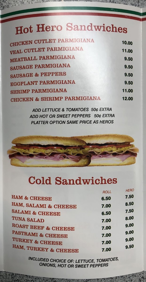 Milano Pizza Shop Menu - Image 4