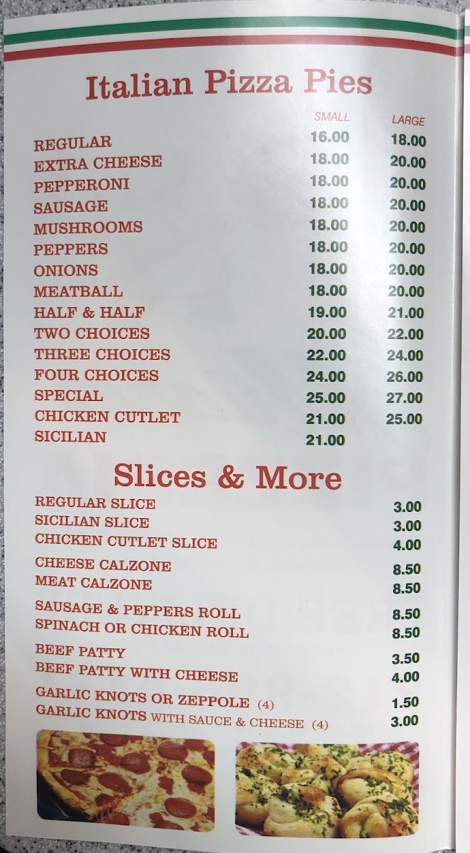 Milano Pizza Shop Menu - Image 5